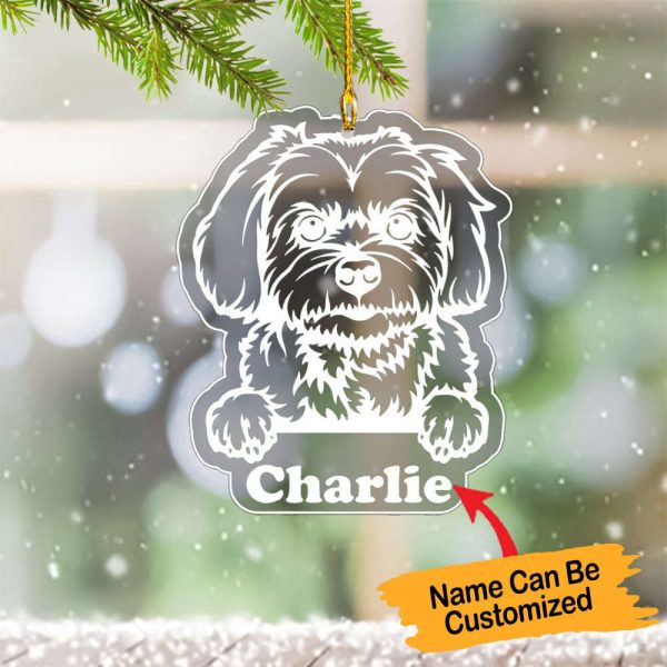 Personalized Maltese Christmas Ornament Christmas Tree Decorations Gifts For Pet Lovers