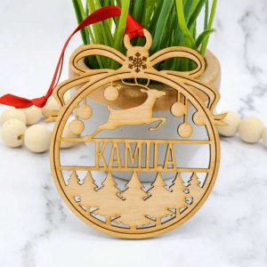 Personalized Name Christmas Ornament Customized Christmas…