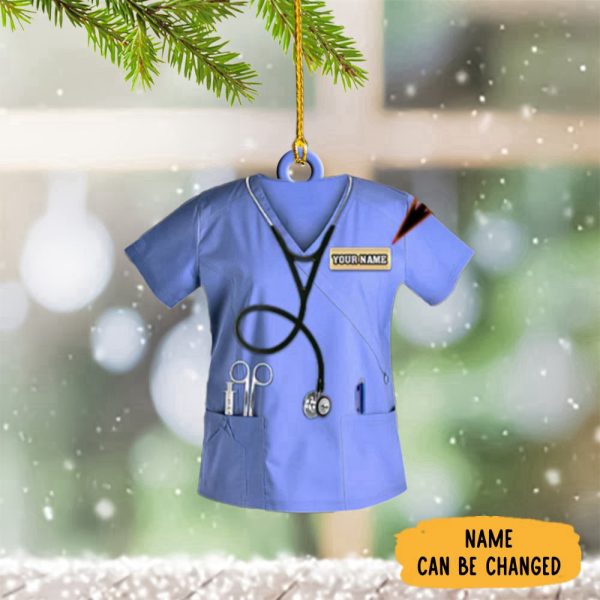 Personalized Nurse Ornament Nurse Christmas Tree Ornaments Decoration Gifts