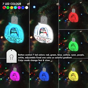 personalized our first christmas married as mr and mrs led ornaments 2023 xmas decor 2.jpeg