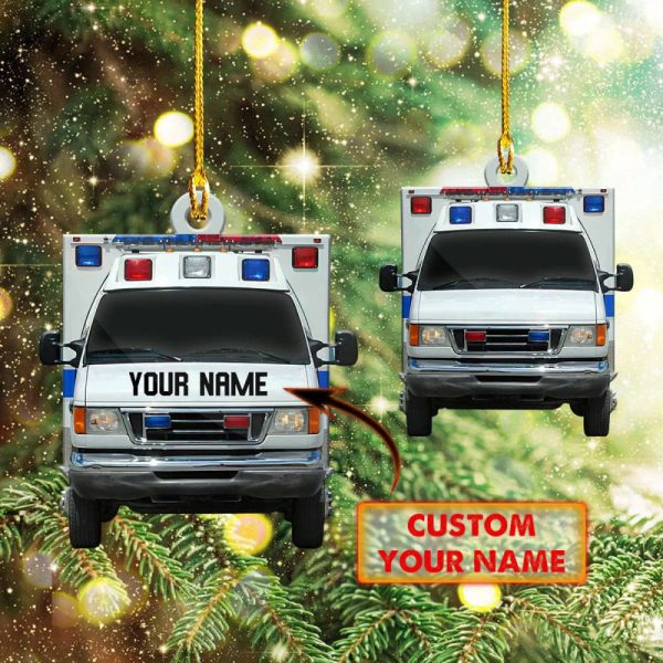 Personalized Police Car Christmas Ornament Best Christmas Tree Decorations Gift For Police