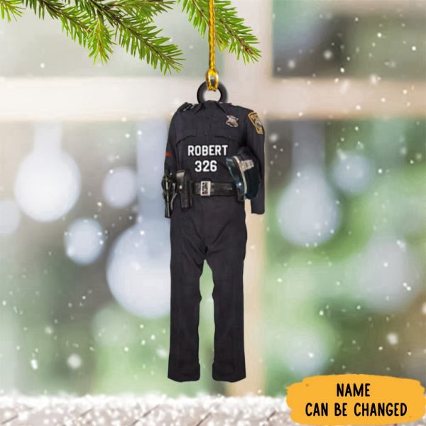 Personalized Police Christmas Ornaments 911 Dispatcher Christmas Ornaments Gift