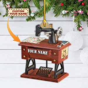 Personalized Sewing Machine Ornament Sewing Christmas…