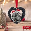 Personalized Skeleton Couple Christmas Ornament Custom Couples Ornament Gifts