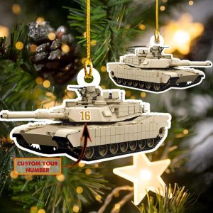 Personalized Tank Ornament Tank Lovers Christmas…