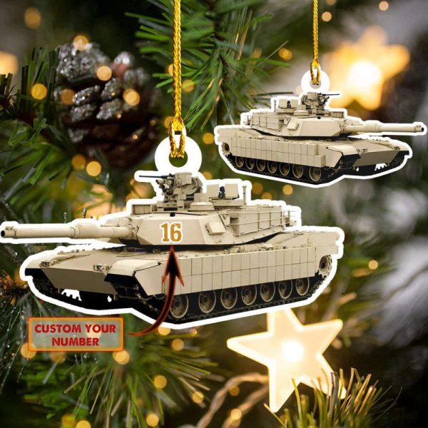Personalized Tank Ornament Tank Lovers Christmas Tree Decorations Ideas 2023