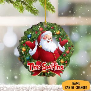 Personalized The Family Santa Christmas Ornament…