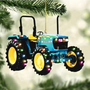 personalized tractor christmas ornament christmas gift for farm christmas decor 7.jpeg