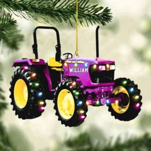 personalized tractor christmas ornament christmas gift for farm christmas decor 8.jpeg