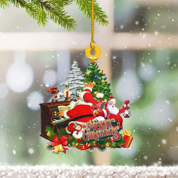 Piano Christmas Ornament Piano Player Christmas Ornament Best Gifts For 2023