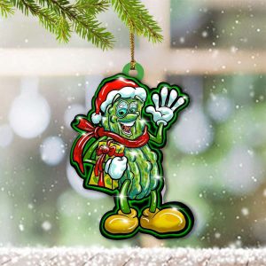 Pickle Christmas Ornament Xmas Funny Santa…