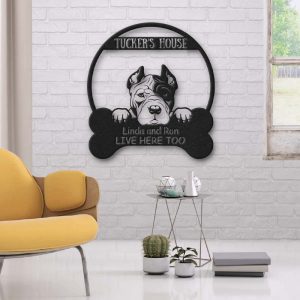 Pitbull’s House Dog Lovers Personalized Custom…