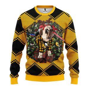 pittsburgh penguins pub dog christmas ugly sweater gift for christmas .jpeg