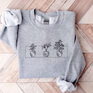 plant flower embroidered sweatshirt 2d crewneck sweatshirt for men and women sws3241 1.jpeg