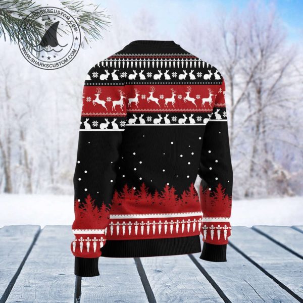 Rabbit Christmas Tree T0911 Ugly Christmas Sweater – Noel Malalan