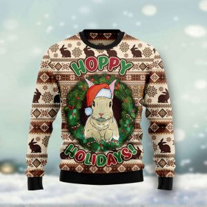 rabbit happy holidays ht102103 ugly christmas sweater best gift for christmas noel malalan christmas signature.jpeg