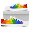 Rainbow LGBT Low Top Shoes  PN205343Sb – Comfortable & Trendy Footwear