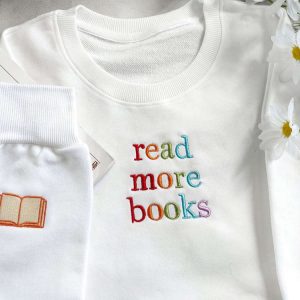 Read more books Embroidered Sweatshirt 2D…