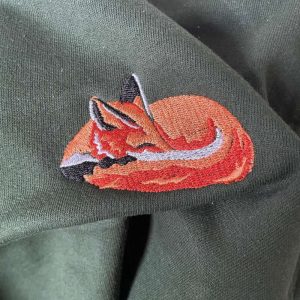 red fox embroidered sweatshirt 2d crewneck sweatshirt for men and women sws3154 1.jpeg