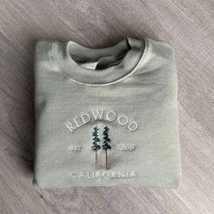 redwood embroidered sweatshirt 2d crewneck sweatshirt best gift for family sws3202.jpeg