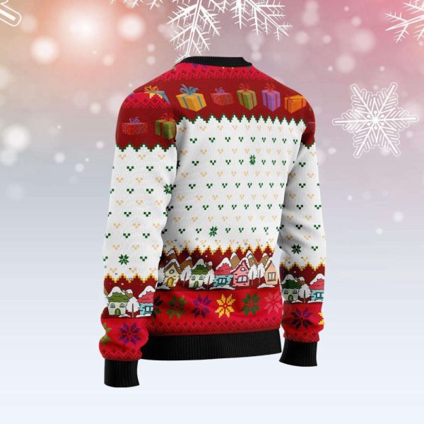 Reindeer And Santa Claus Ugly Christmas Sweater For Men & Women