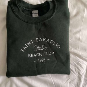 saint paradiso beach club italy embroidered sweatshirt choose your color crewneck 1 1.jpeg