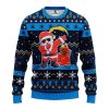 San Diego Chargers Dabbing Santa Claus Christmas Ugly Sweater, Gift For Christmas