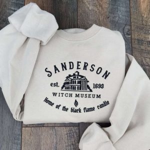 Sanderson Witch Museum Embroidered Sweatshirt 2D…