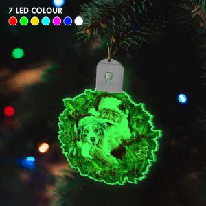 santa australian shepherd christmas ornament dog lover christmas tree decoration ideas 2022 6.jpeg