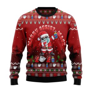 santa christmas santa dabbing 2021 ugly christmas sweater best gift for christmas noel malalan christmas signature 2.jpeg