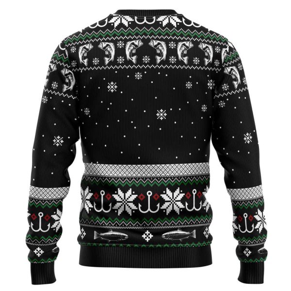 Santa Claus Fishing G51016 Ugly Christmas Sweater – Noel Malalan