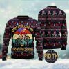 Santa Claus On Mountain Bike Don’t Follow Me I Do Stupid Things Ugly Christmas Sweater