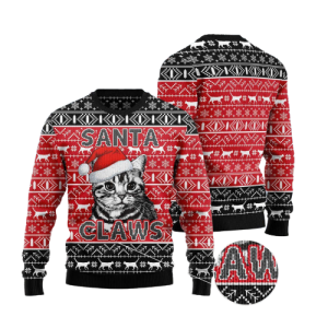 santa claws cat ugly christmas sweater for men and women gift for christmas .png