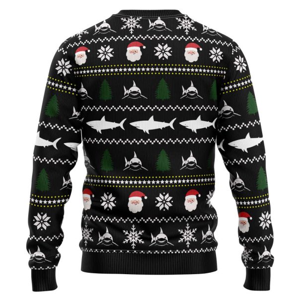 Santa Jaws TY210 Ugly Christmas Sweater – Gift For Christmas, Noel Malalan