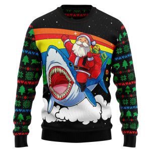 santa riding shark t1210 ugly christmas sweater best gift for christmas noel malalan christmas signature.jpeg