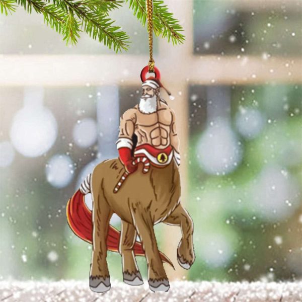 Santaur Ornament Santa Centaur Ornament Christmas Tree Decorations 2023