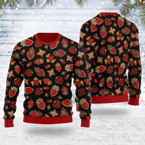 Scared Heart Ugly Christmas Sweater, Gift…