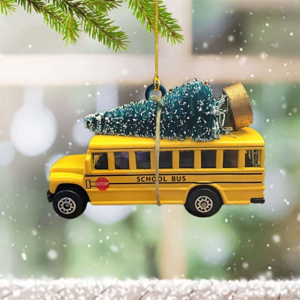 School Bus Driver Ornament Bus Driver Christmas Ornaments Decoration Gifts