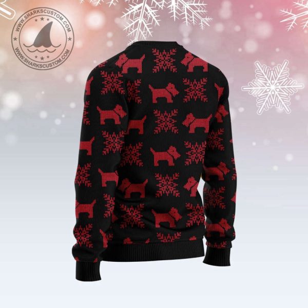Scottish Terrier Christmas T510 Ugly Christmas Sweater – Noel Malalan