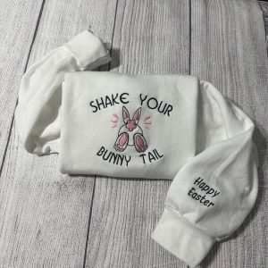 Shake your bunny Tail Embroidered 2D…