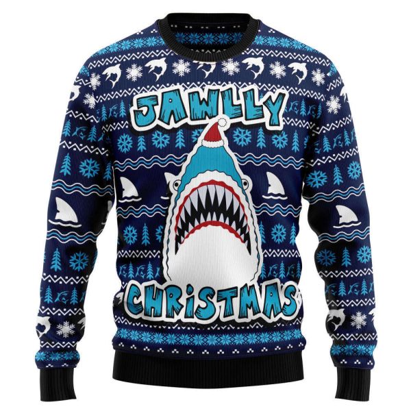 Shark Jawlly Christmas TY210 Ugly Christmas Sweater – Noel Malalan