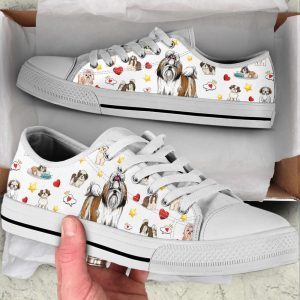 shih tzu heart star low top shoes canvas sneakers casual shoes for men and women dog mom gift 1.jpeg