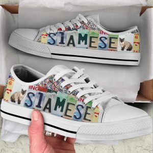 siamese cat lover shoes license plates low top shoes canvas shoes print lowtop best shoes for men and women.jpeg