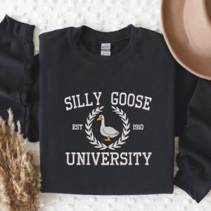 silly goose university embroidered sweatshirt 2d crewneck sweatshirt for men women sws2783 2.jpeg