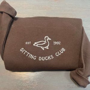 sitting ducks embroidered sweatshirts ducks embroidered crewneck sitting ducks club embroidered sweaters 3.jpeg