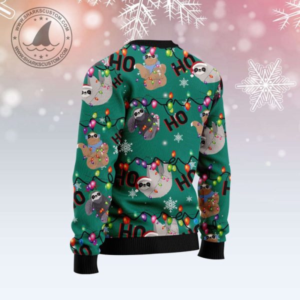 Sloth Hohoho T510 Ugly Christmas Sweater – Noel Malalan Signature
