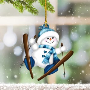 Snowman Christmas Ornament Snowman Family Ornaments…