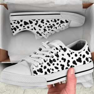 Spots Dalmatian Low Top Shoes Sneaker…