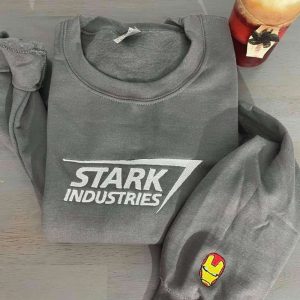 stark industries embroidered sweatshirt custom embroidered stark industries crewneck gift for her him stark crewneck 1.jpeg