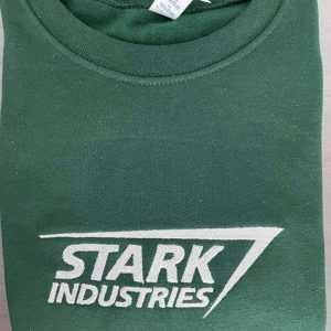 stark industries embroidered sweatshirt custom embroidered stark industries crewneck gift for her him stark crewneck 4.jpeg